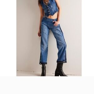 We The Free Moto Bootcut Jeans Size 28